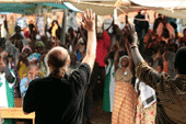 Jesus heals at Kasese, Uganda.